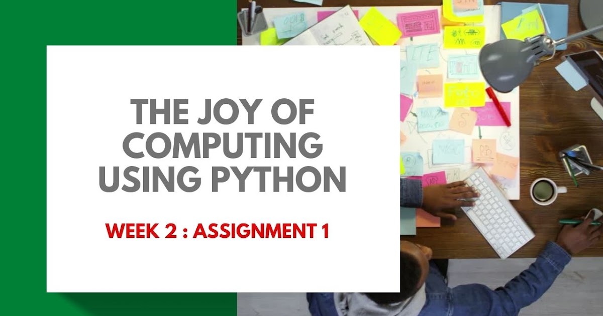 The Joy of Computing using Python Week 2 Assignment 1 | NPTEL | [ Jan ...